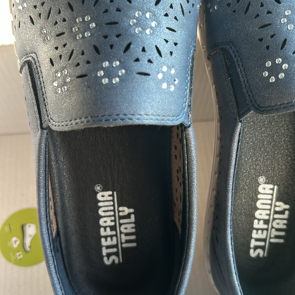 Italian made Stefania shoes, size 38. Size 8 US. with brand new Box. - Picture 7 of 16